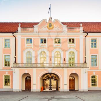 Parliament Building Of Estonia In Capital Tallinn