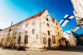 Streets And Old Town Architecture Estonian Capital, Tallinn, Estonia