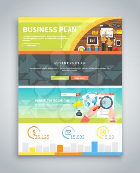 Infographic business brochures banners analitics, strategy. Modern stylized graphics data visualization. Can be used for web banners marketing and promotional materials, flyers, presentation templates