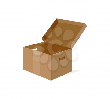 Packing product icon design style. Boxes icon logo, box delivery, package service, transportation parcel, deliver container, receive pack, send and logistic isolated vector illustration
