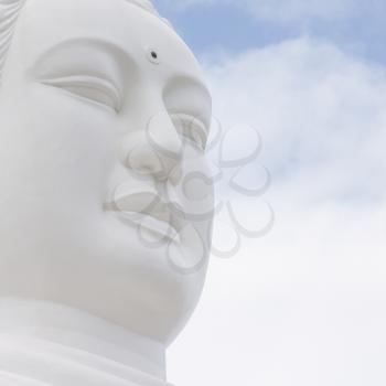 Large Buddha, landmark on Nha Trang, Vietnam