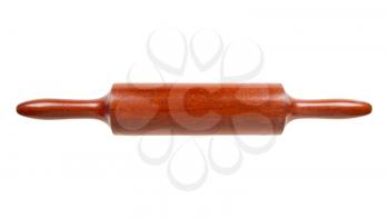 Image of a rolling pin on a white background