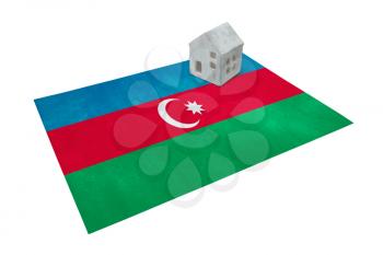 Small house on a flag - Living or migrating to Azerbaijan