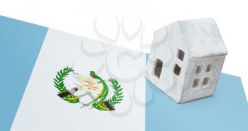 Small house on a flag - Living or migrating to Guatemala