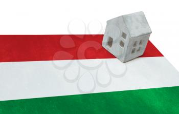 Small house on a flag - Living or migrating to Hungary