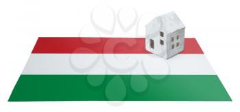 Small house on a flag - Living or migrating to Hungary