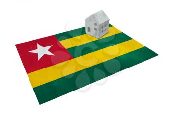 Small house on a flag - Living or migrating to Togo