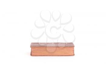 Very old bible isolated on a white background