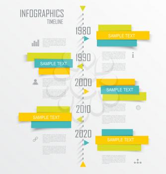 Modern infographics set. Diagram and Time Line design. Vector