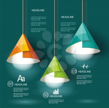 Iinfographic Template with Light bulb
