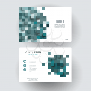 Business cards Design.  Vector Template layout.