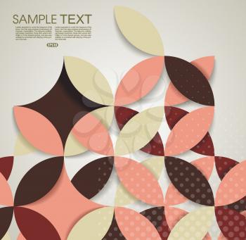 Abstract geometric background. Can be used for Cards, Covers, Voucher, Posters, and Flyers layout.
