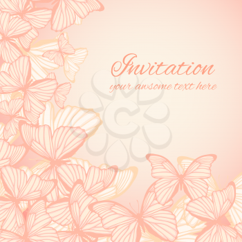 Vector illustration, template for your decoration and design