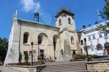 Roman-Catholic church and monastery of benedictines in Lviv city