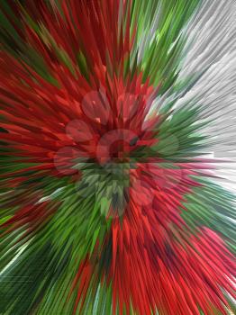 The image of a background from strips of red and green colors