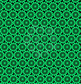 wallpapers with many round abstract dark green patterns