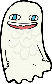 Royalty Free Clipart Image of a Ghost