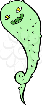 Royalty Free Clipart Image of a Ghoul