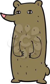 Royalty Free Clipart Image of a Rodent