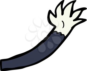 Royalty Free Clipart Image of a Left Arm