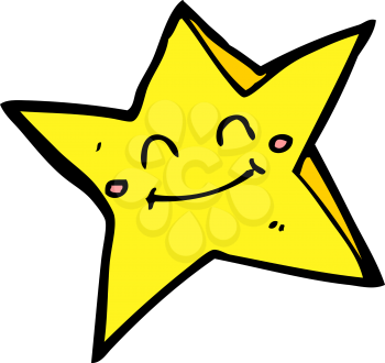 Royalty Free Clipart Image of a Star