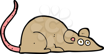 Royalty Free Clipart Image of a Mouse