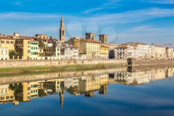 Florence in a beautiful sunny day, Italy