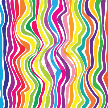 Colorful striped background for your design