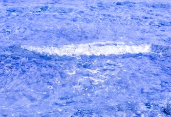 Blue water texture. Sea Background.
