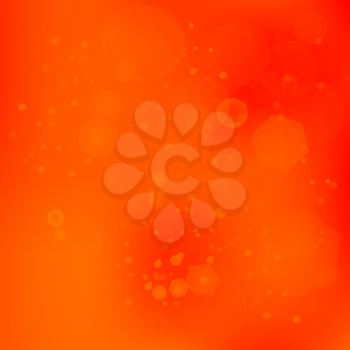 Abstract Orange Background. Orange Blurred Pattern for Your Design