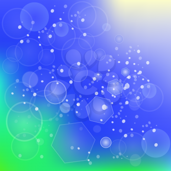 Abstract Blue Sky  Background for Your Design