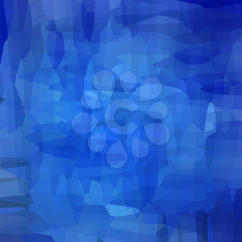 Blue Watercolor Background. Abstract Blue Water Pattern.