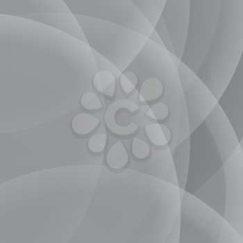 Abstract Grey Circle Background. Abstract Light Grey Wave Pattern.