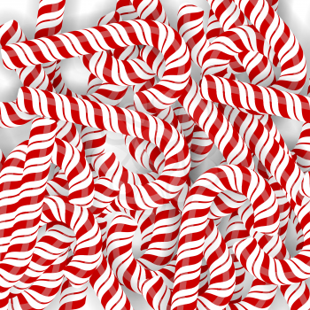 Candy Cane Striped Background. Sweet Christmas Pattern