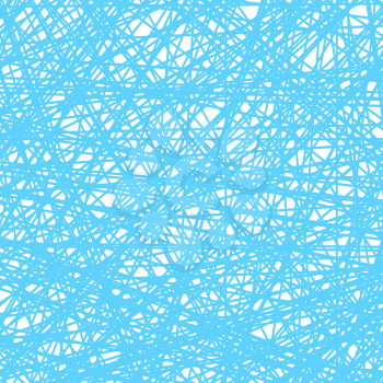 Abstract Azure Line Background. Grunge Azure Line Pattern