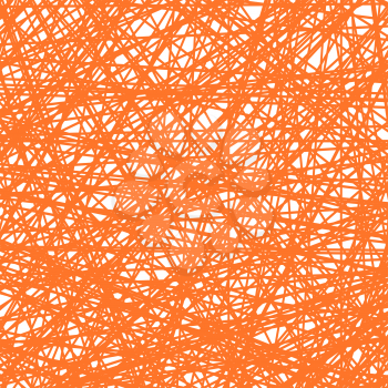 Abstract Orange Line Background. Grunge Orange Line Pattern