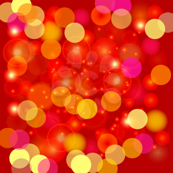 Colorful Blurred Light Background. Abstract Light Pattern.