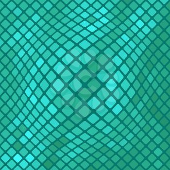 Azure Diagonal Square Pattern. Abstract Azure Square Background