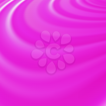 Abstract Glowing Pink Waves. Smooth Swirl Light Background