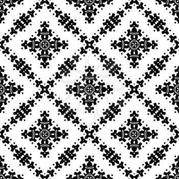 Ornamental Seamless Pattern. Endless Texture. Oriental Geometric Ornament