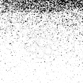 Grunge Ink Background. Dust Overlay Distress Grain. Black Blob Pattern