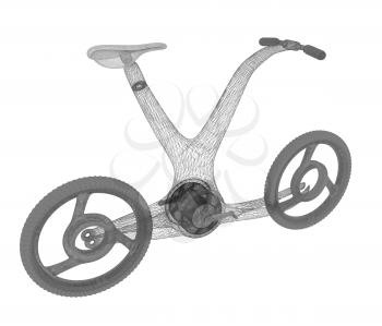 3d modern bike concept