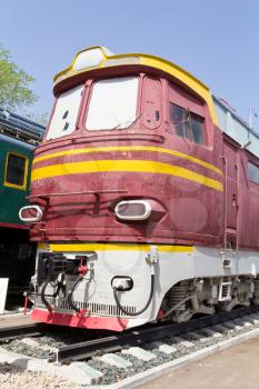 Photo of Russian rail road locomotive in Samara