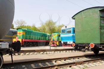 Photo of Russian rail road locomotive in Samara