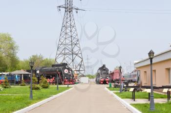 Photo of Russian rail road locomotive in Samara