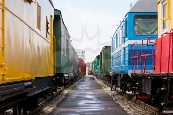Photo of the Russian rail road coach