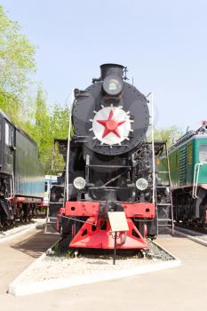 Photo of Russian rail road locomotive in Samara