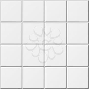 Ceramic tiles. Highly detailed seamless vector background.