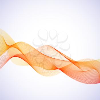 Vector abstract waves background. Template for brochure and presentation. Mock-Up for your design
