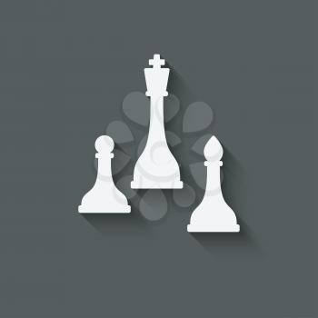 chess design element - vector illustration. eps 10